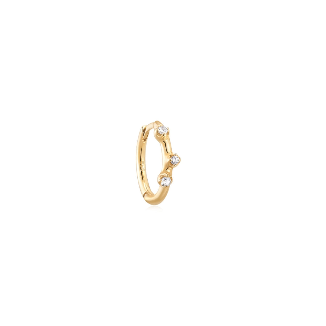 Simple Topaz Hoop
