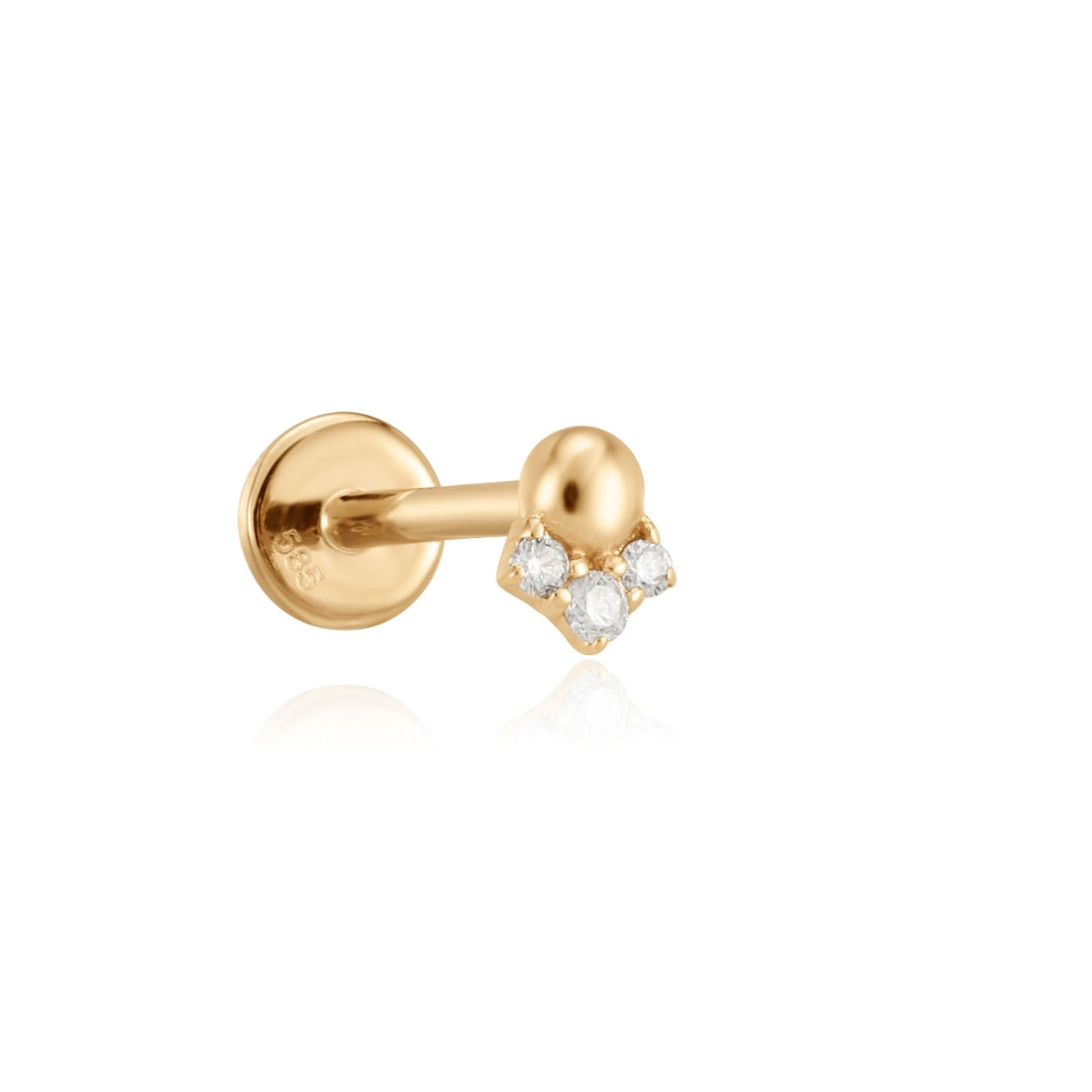 Topaz Stud