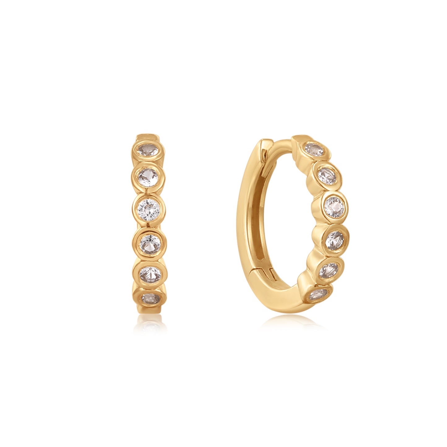 Sapphire Hoop