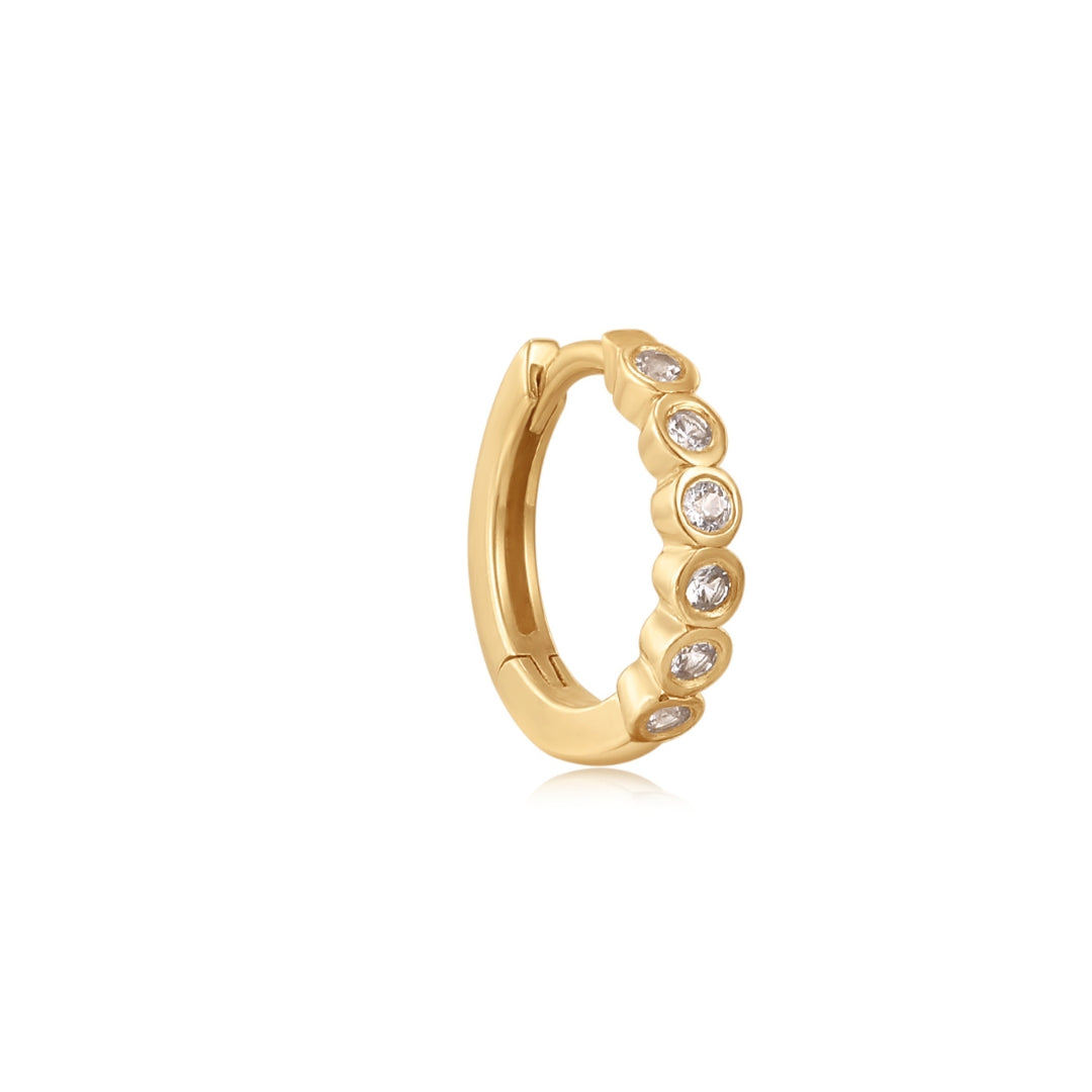 Sapphire Hoop