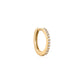Shiny Topaz Hoop